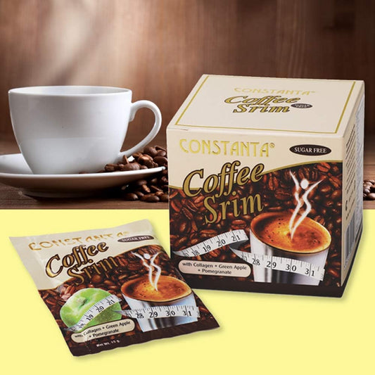Coffee Body Srim With Sugar Free 12 sachets, 2 Boxes, قهوة بودي شريم خالية من السكر 12 كيس، 2 علبة